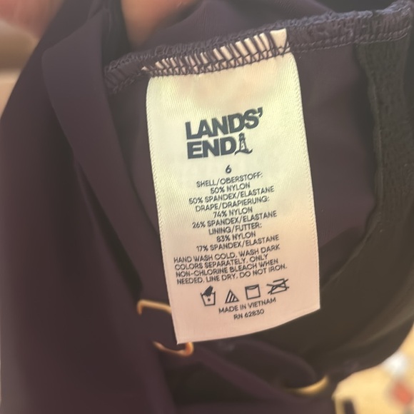 Lands End SwimSuit Size 6 - Picture 7 of 7